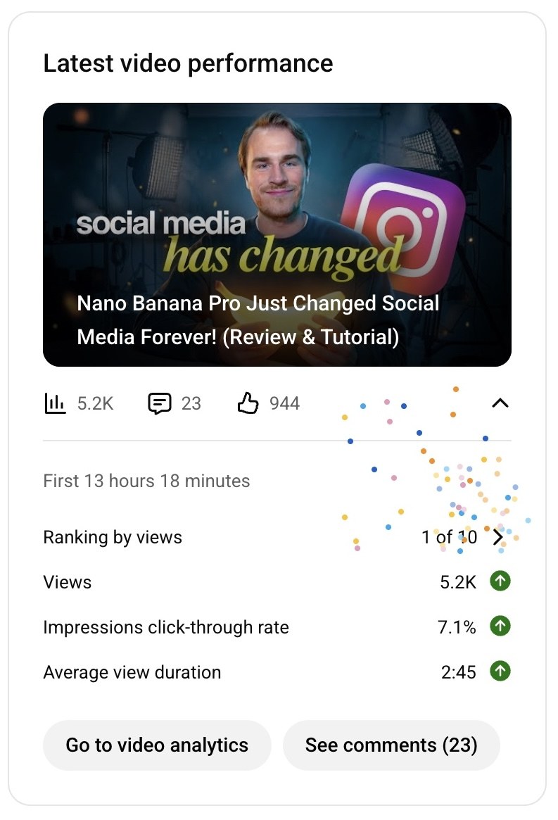 Jonathan client message — phone screenshot celebrating early traction.